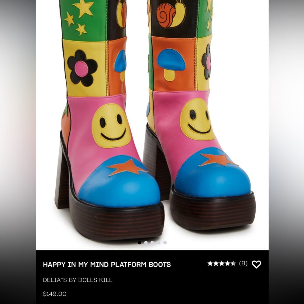 Dollskill happy in my mind bundle of boots and weekender bag - Picture 8 of 9